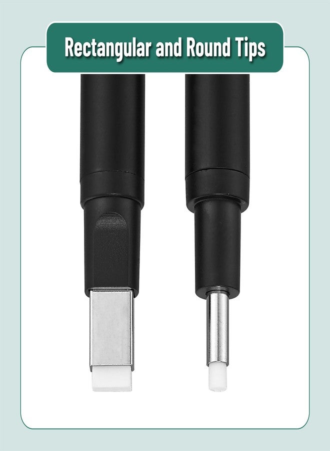 Mr. Pen- Pen Style Eraser, 2 Pack, Square & Round Tip, Eraser Pen, Pencil Erasers, Eraser Pencil, Art Erasers for Drawing Erasers for Drawing, Precision Eraser, Art Eraser, Pen Eraser, Artist Eraser - Image 4