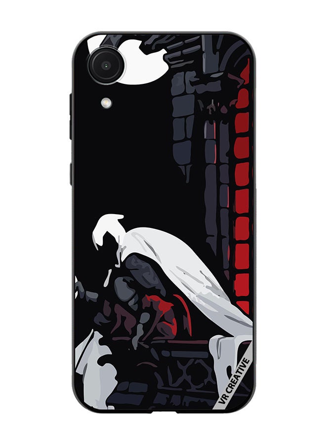 VR CREATIVE Protective Case Cover For Samsung Galaxy A03 Core Moon Knight Design Multicolour - Image 1