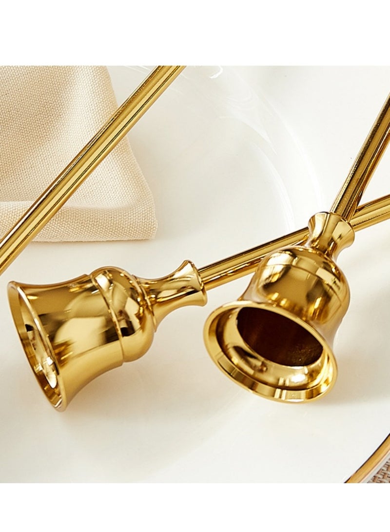 Candlestick Holders,Set of 3 Gold Brass Candlestick Stand for Anniversary Celebration Dinning Coffee Table Decorative Party Candelabra Candle Stand - Image 4