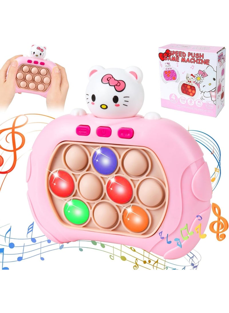 Speed ​​Push Bubble Game, Speed ​​Push Bubble Game Console, Stress Relief Machine Toys, Mini Handheld Speed ​​Push Toy, Pop Puzzle Game, Gift for Boys and Girls - Image 1