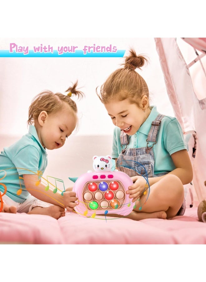 Speed ​​Push Bubble Game, Speed ​​Push Bubble Game Console, Stress Relief Machine Toys, Mini Handheld Speed ​​Push Toy, Pop Puzzle Game, Gift for Boys and Girls - Image 2