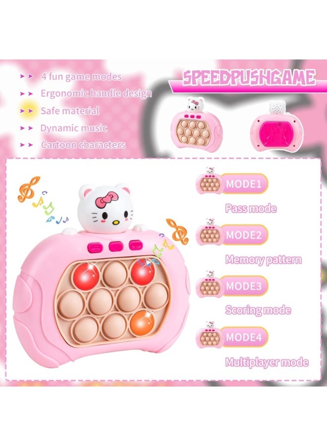 Speed ​​Push Bubble Game, Speed ​​Push Bubble Game Console, Stress Relief Machine Toys, Mini Handheld Speed ​​Push Toy, Pop Puzzle Game, Gift for Boys and Girls - Image 4