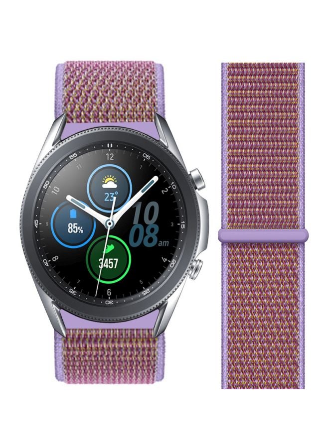 Perfii Replacement Band For Samsung Galaxy Watch3 45mm Lilac Purple - Image 2