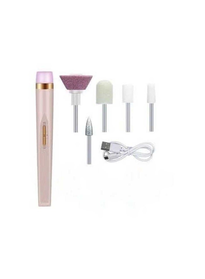 USB Charging Electric Nail File with 2 Adjustable Speeds, Suitable for Acrylic Nails, Home Use and Beauty Salons - Image 1