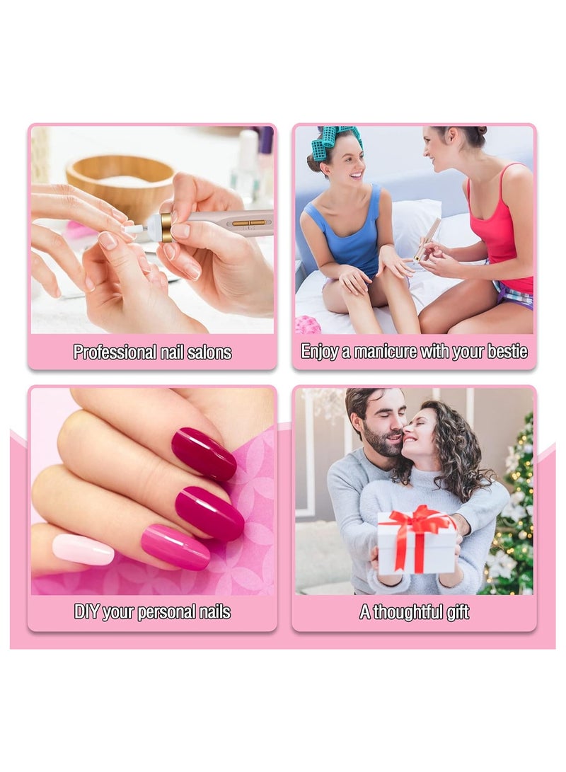 USB Charging Electric Nail File with 2 Adjustable Speeds, Suitable for Acrylic Nails, Home Use and Beauty Salons - Image 3