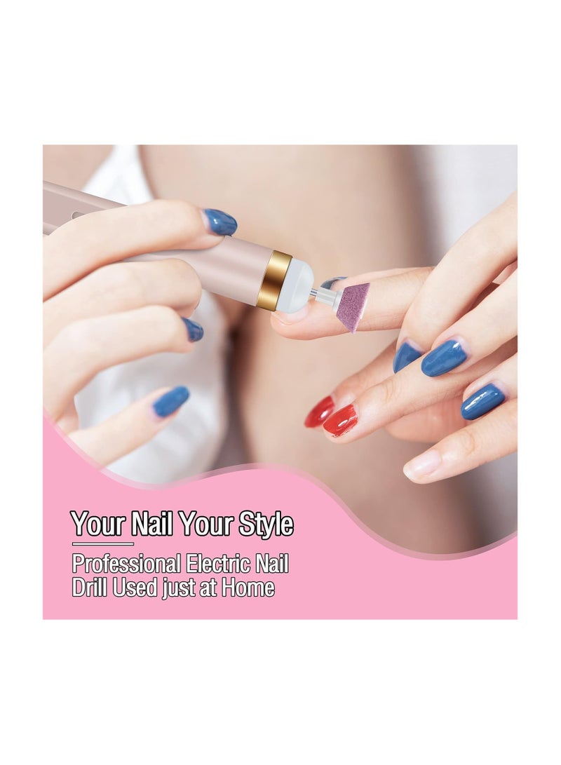 USB Charging Electric Nail File with 2 Adjustable Speeds, Suitable for Acrylic Nails, Home Use and Beauty Salons - Image 4