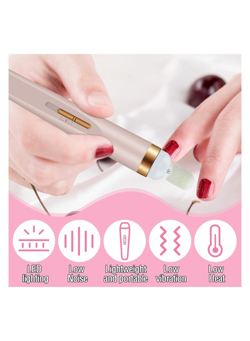 USB Charging Electric Nail File with 2 Adjustable Speeds, Suitable for Acrylic Nails, Home Use and Beauty Salons - Image 5