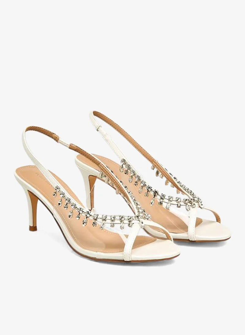 Flora Bella By Shoexpress Flora Bella Women Embellished Stiletto Heel Slingback Shoes Ramadan Collection