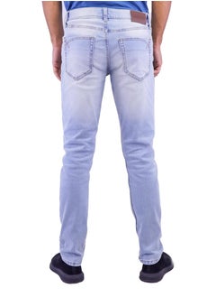GIORDANO Men's Low Rise Skinny Jeans - Blue  - Image 5