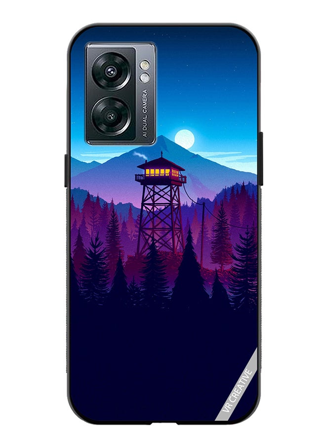 VR CREATIVE Protective Case Cover For Oppo A57 5G Alone Night Design Multicolour - Image 1