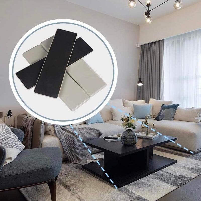 Super Sliders 4 Pack - 2.5"" X 9"" Heavy-Duty Furniture Sliders For Carpet - Reusable Plastic Sliders For Moving Couches Tables Appliances & More - Effortless Furniture Movers - Image 3