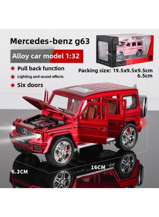 Mercedes-Benz Big G Alloy Car Model 1:24 Big G63 Off-road Boy Children's Alloy Toy Car Simulation Car Model-Color:1:32 Six-door Mercedes-benz G63 [red] Color Box - pzsku/Z2377B86C726ADAFACA26Z/45/1745978701/c9296c4a-8db1-40f0-8597-c6b78e4693be