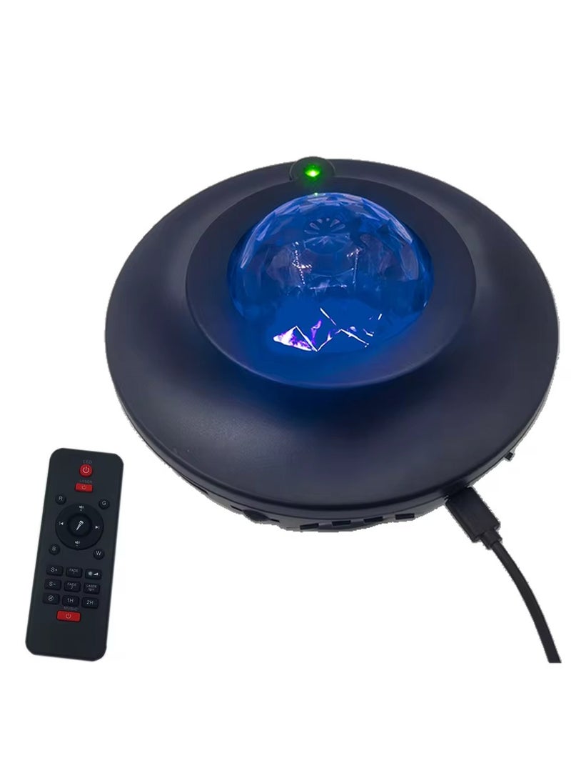 Type C 5V input Star Projector Galaxy projector OEM ODM Support Bluetooth speaker timer remote control white noise for Room Use