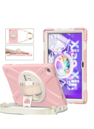 Case for Lenovo Tab M10 Plus 10.6" 3rd Gen 2022 (Model: TB125FU/TB128FU/TB128XU), Portable Shockproof Hybrid Cover, Hook-and-Loop Swivel Handle - pzsku/Z23780B6E8A70461A89EDZ/45/_/1709175273/6e952d2b-5e3b-4c69-afe0-c9caa824d30d