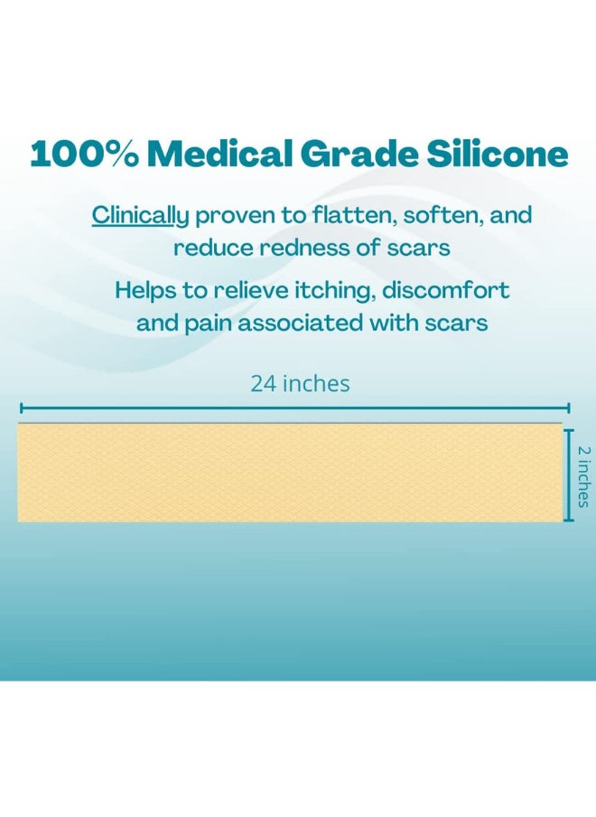 NewGel+ Abdomen Scar Removal Silicon Strips  - Image 2