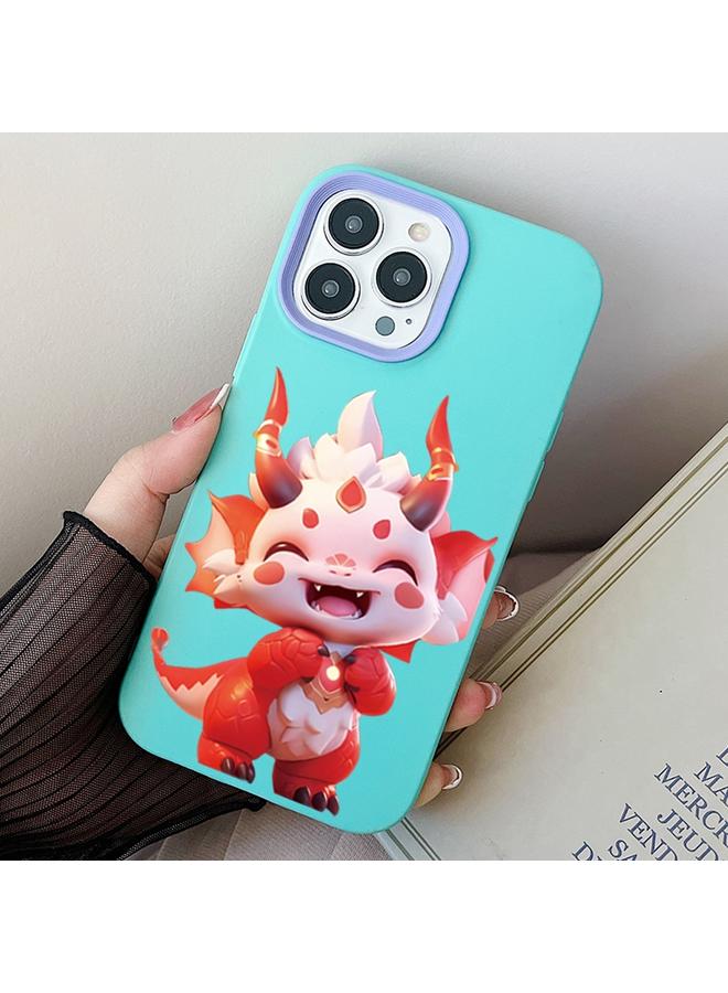 S-TOP Case For iPhone 12 Pro Max Loong Baby PC Hybrid TPU Phone Case - Image 1