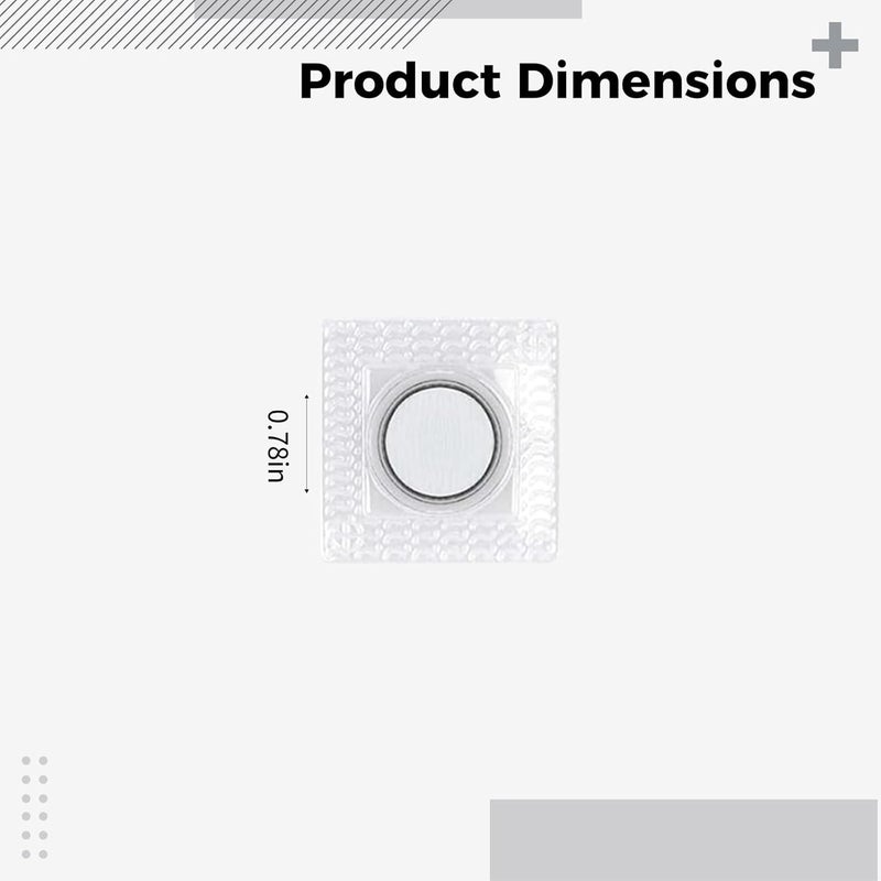 25 Pairs 0.8 in Fasteners, Hidden Sewing Snaps for Clothing, Bags, Wallets with High Attachment Force - Image 2