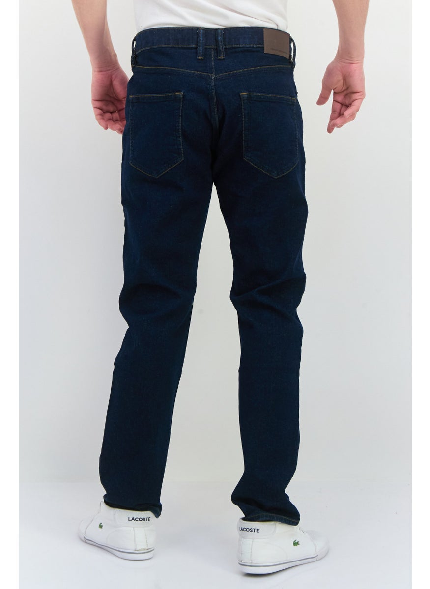 Men Slim Fit Plain Stretchable Jeans, Navy - pzsku/Z23782D0CA46124269472Z/45/_/1739196845/ddc40f22-9d97-46e2-bac5-bb8896b7b878