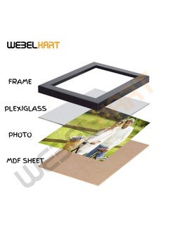 Webelkart Webelkart Premium Motivational/Inspirational Quote Synthetic Photo Frame for Wall, Office, Study Room Decoration Poster Framed with Plexi Glass, Size - 10 x 10 inch, Multicolour  - Image 3
