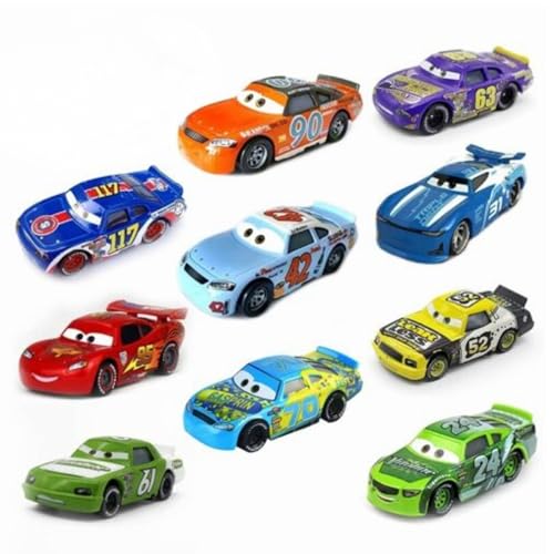 VRION® Cars Set of 10 Unbreakable Racing Mini Diecast Car Pull Back Play Set for Kids, Birthday Gift, Diwali Gift, Khilona for Boys (Assorted Model Shipped AS PER AVAILIBLITY) - Image 2