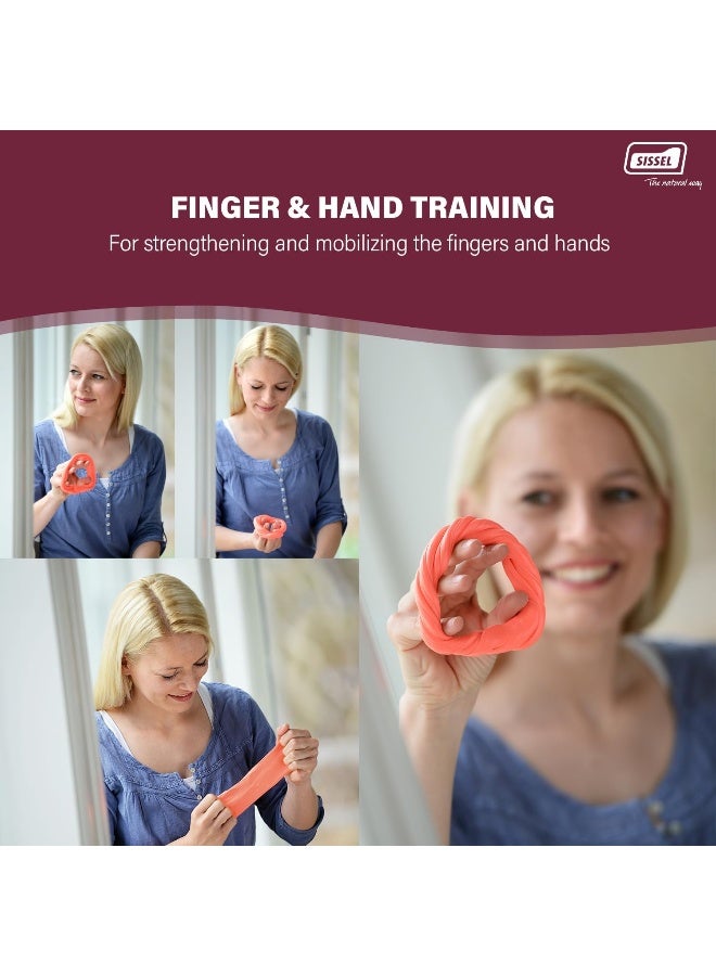 SISSEL Putty Red Medium | Hand & Finger Strengthening & Rehabilitation Putty | For Muscle Development & Recovery - Image 5