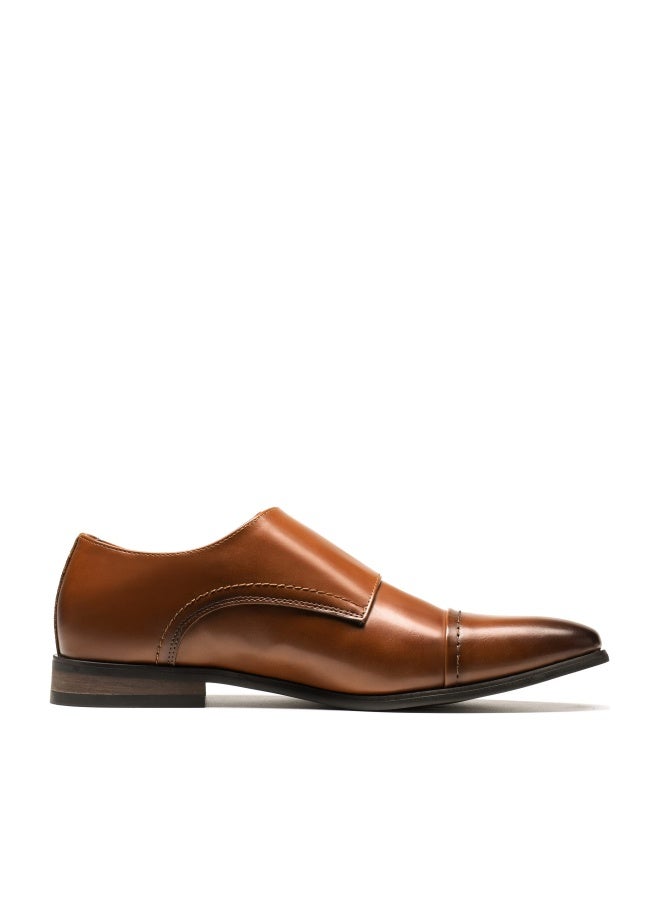 Bruno Marc Men's Dress Loafer Shoes Monk Strap Slip On Loafers Camel Size 12 M US Hutchingson_2 - Image 1