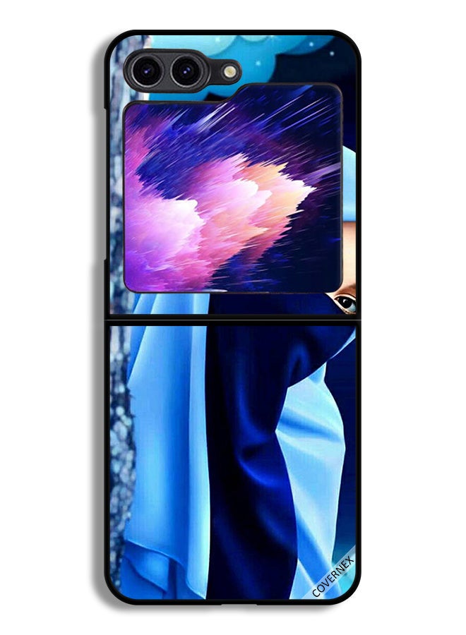 Covernex Samsung Galaxy Z Flip6 Protective Case Cover Hijab Girl - Image 1