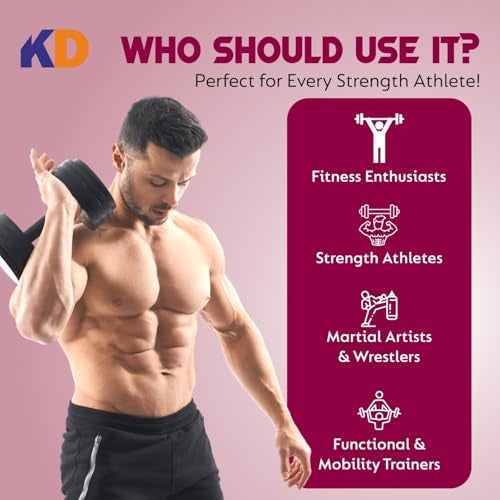 KNK GADA FITNESS BAR INDIAN CLUB BHEEM MACE SHOULDER EQUIPMENT MEEL KARLA KATAI FITNESS DURABLE WOODEN EQUIPMENT (5 to 6 KG) - Image 3