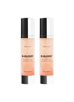 Maelys MAËLYS B-GLOSSY Smoothing Body Serum - Anti-Aging Hyaluronic Acid Serum for Body Wrinkles - Hydrating Serums with Peptides & Shea Butter To Smooth The Appearance Of Wrinkles - 2 Pack  - Image 1