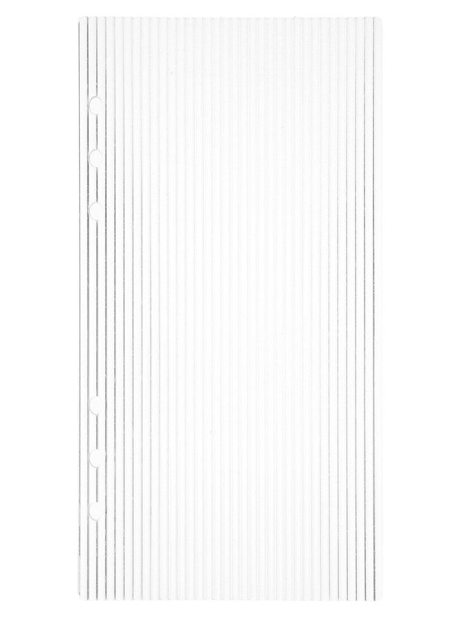 FOYTOKI Binder 6-Ring Acrylic Binder Notebook Cover A5 Acrylic Planner Budget Binder Notebook Cover Binder Notebook Cover Notebook Shell - Image 1