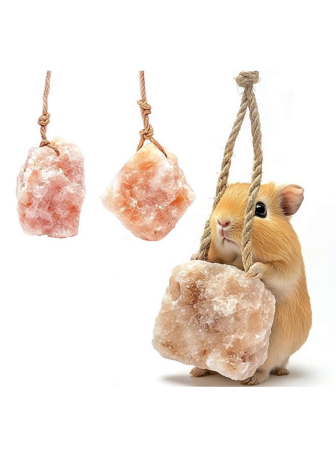 KR. LIF 6 Count Rabbit Treats Salt Lick for Small Pets Rabbit cage Accessories | Bunny Treats for Rabbit chew Toys pet Rock Guinea Pig Accessories - Image 4