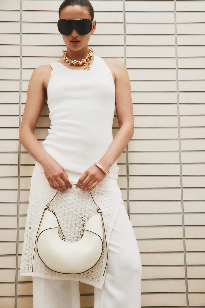 H&M U-shaped shoulder bag