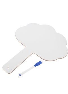 Excefore Double Sided Dry Erase Answer Board, Quick Response White board, Handheld White Board with Handle, Reusable Answer Board Answer,Suitable for Classroom Teaching Office Meeting (2Set, 2Pen）  - Image 1