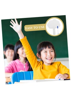 Excefore Double Sided Dry Erase Answer Board, Quick Response White board, Handheld White Board with Handle, Reusable Answer Board Answer,Suitable for Classroom Teaching Office Meeting (2Set, 2Pen）  - Image 2