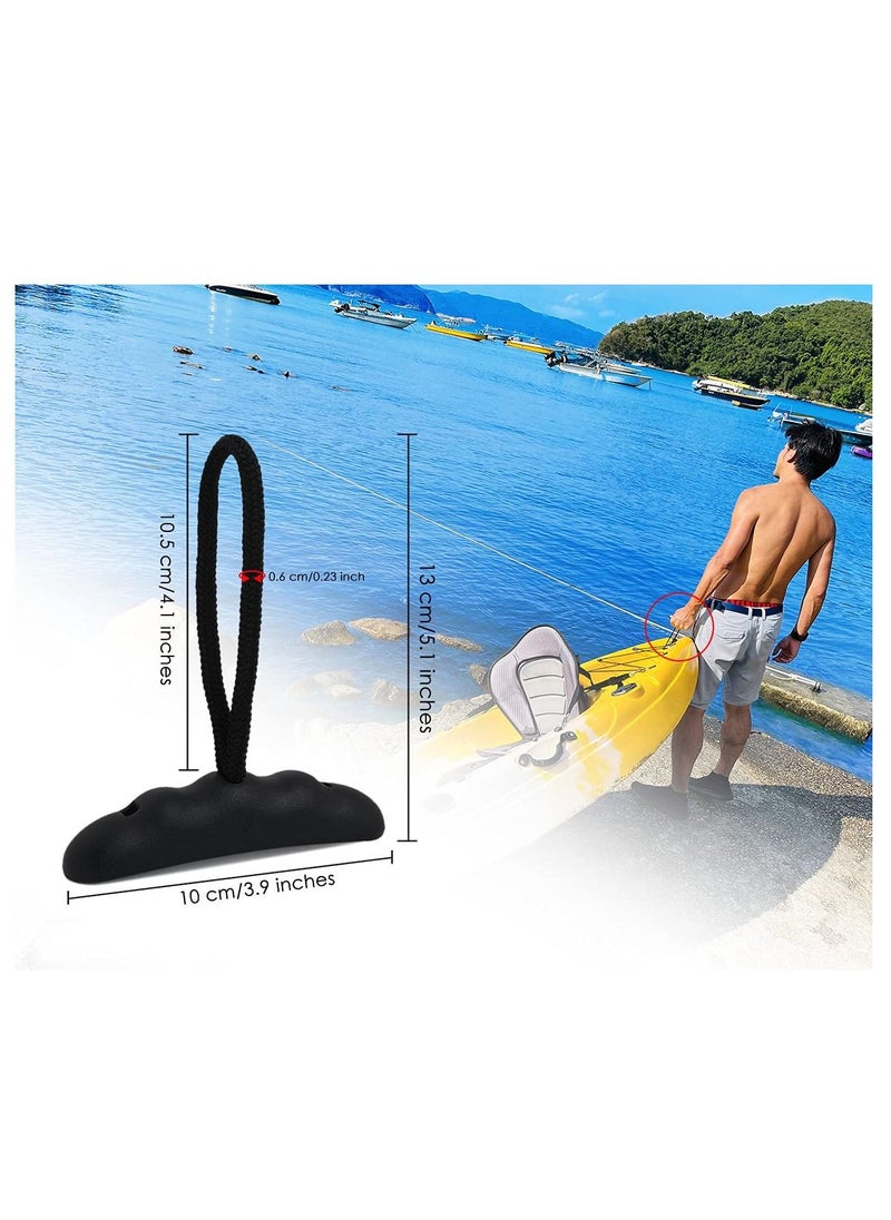 SYOSI SYOSI, Kayak Carry Handles 2 Pack, Ultra Heavy Duty T-handle Bungee, Replacement Installation Handles Ropes Kit, Kayak and Boat Boating Surfing Accessories  - Image 4