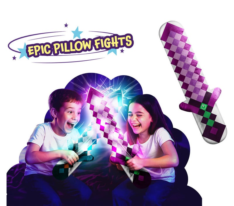 EOLO Fluffy Fighterz Sword- Assorted. - Pink - Image 4