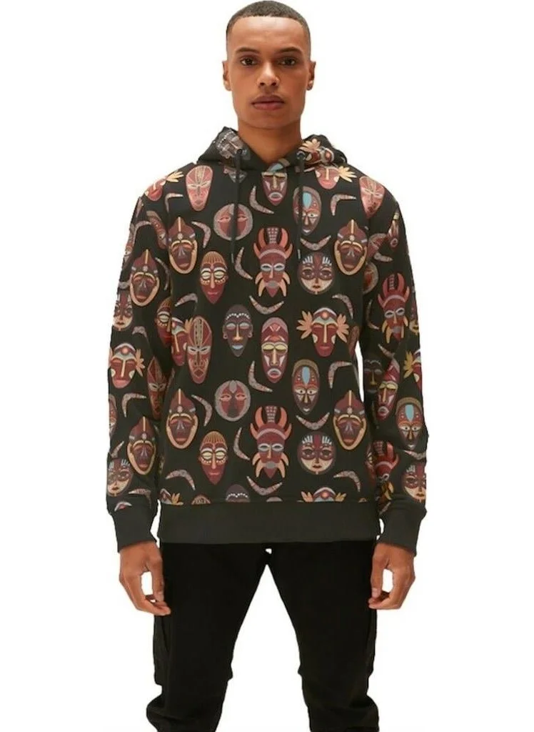 Bad Bear Totem Raven Sweatshirt