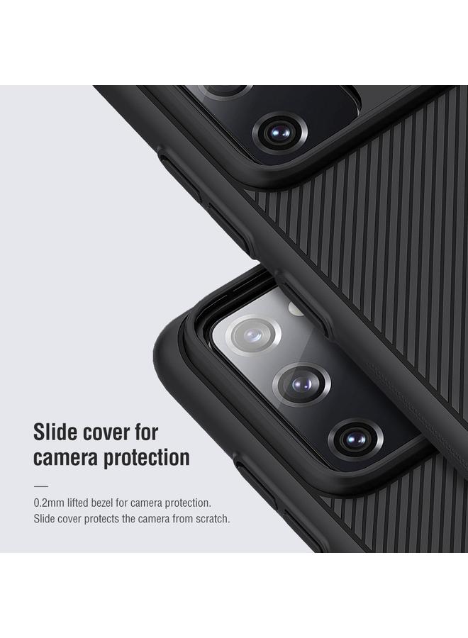 Nillkin Case For Samsung Galaxy S20 FE Black Mirror Series PC Camshield Full Coverage Dust-proof Scratch Resistant Phone Case - Image 3
