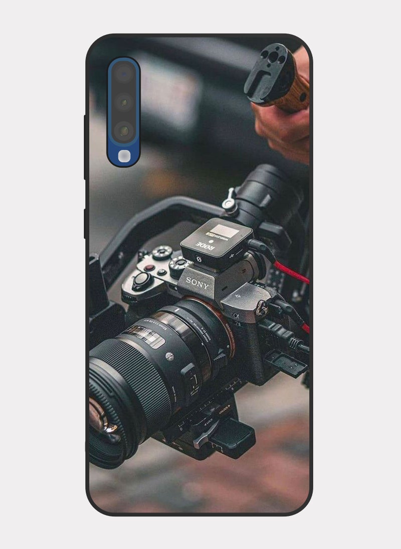 بكسلات كفر سامسونج جالكسي ايه 50 مصور كاميرا مخرج رمادي - Image 1