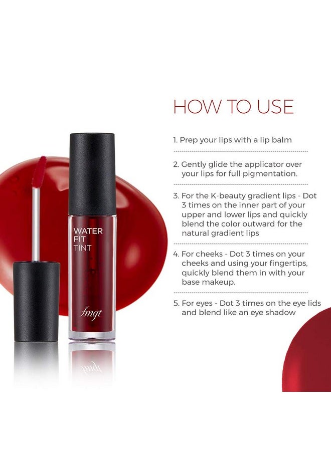 Water Fit Lip Tint Red Signal 5Gm Multipurpose 3In1 Lip Tint Hydrating Transfer Proof Long Lasting Non Greasy Matte Finish - pzsku/Z2379A53DD6E7A82CD367Z/45/_/1720077196/83fb3b5a-6c1f-4446-b8b0-3bc6d9d5e49d