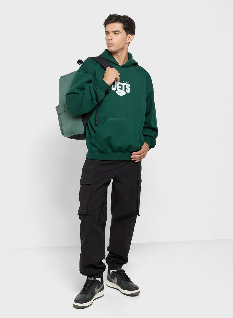 Seventy Five Oversized Basic Graphic Hoodie  - Image 4
