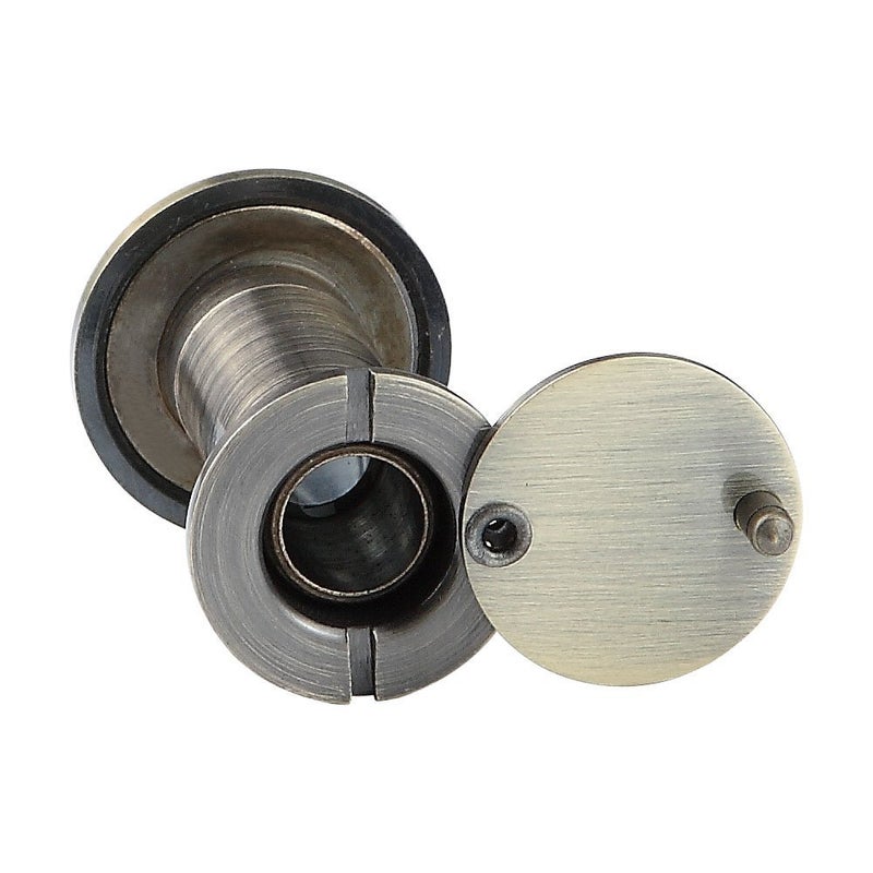 Forliggio Peephole Front Door Viewer with Privacy Cover, One-Way 220 Degrees in Antique Bronze - Image 2