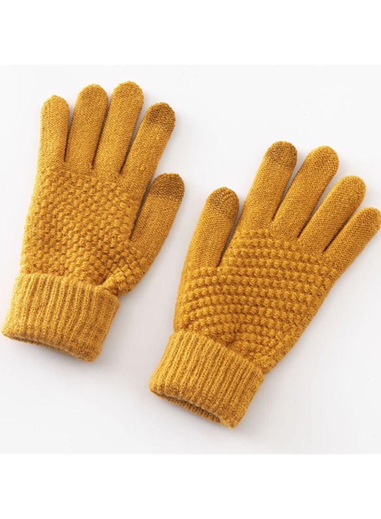 Solid Knit Gloves
