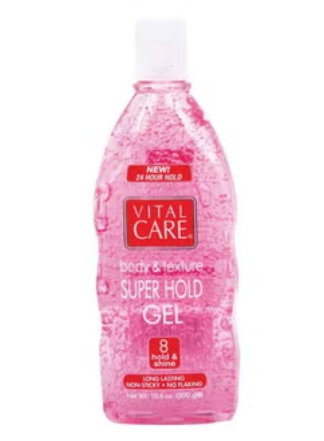 Vital care Body&Texture Super Hold Hair Gel 8 300m