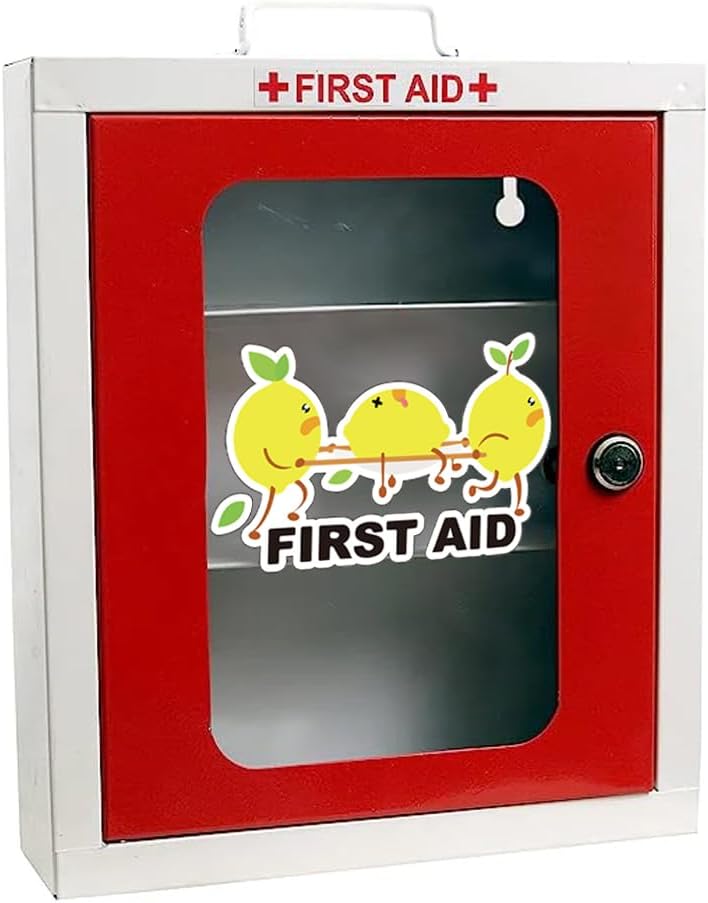 1step2dream Funny Cute Design First Aid Decals 4Pack 4 Inches Strong Adhesive Durable Waterproof Perfect for First Aid Boxes Emergency Kits Medical Supplies - Image 4