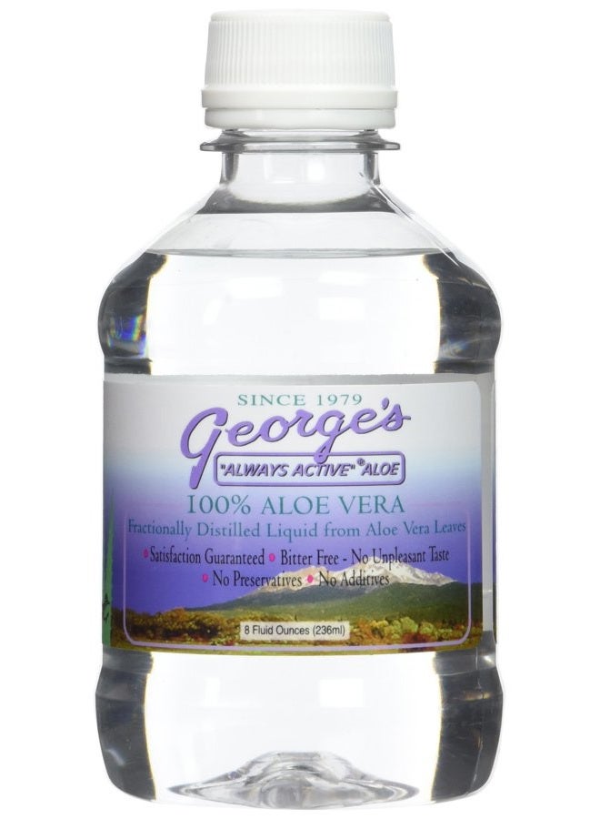 George's Aloe Vera Drink George's Always Active Aloe 8 Fl Oz (Pack of 1)
