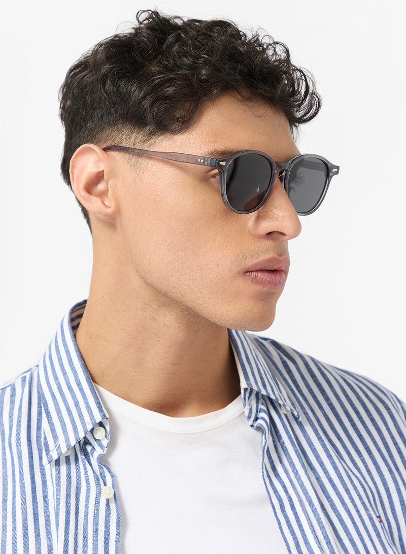 سفنتي فايف نظارات شمسية دائرية كاجوال - Image 4