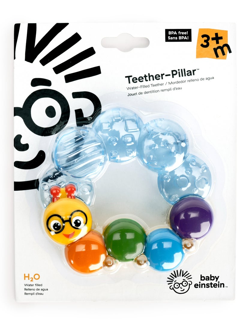 Baby Einstein Teether-pillar Rattle Toy, Refrigerated Water-Filled Soothing Teether, Easy-Grip Design, Ages 3 Months+ - Image 5
