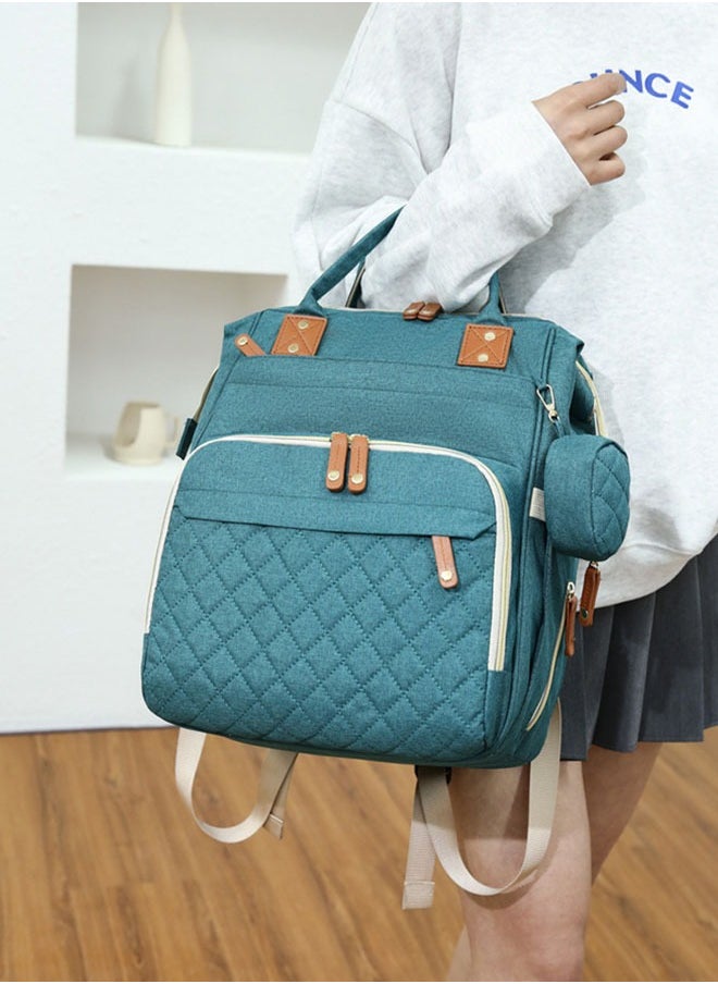 ZCM-HAPPY Diaper Bag Backpack, Multifunction Travel Back Pack Maternity Baby Changing Bags, Large Capacity, Waterproof and Stylish  - Image 3