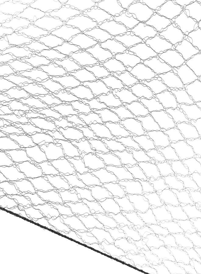 HAKZEON 400 PCS 20 Inch 50CM Hair Nets, Invisible Hair Net for Food Service, Black and Brown Elastic Mesh Wig Nets for Hairstyling Bun Ballet Dancer Stewardess Kitchen - Image 5